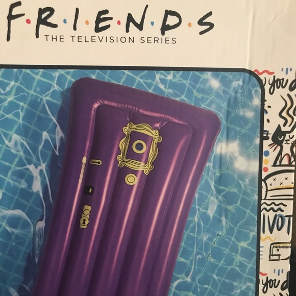 New Friends tv show purple door pool float LAST ONE - Picture 5 of 7